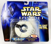 Star Wars Episode 1 Micro Machines - Die-cast Vehicles : Trade Federation Battleship - Galoob