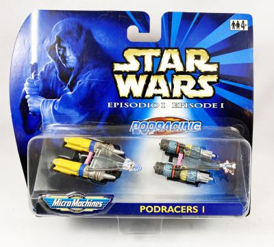 1999 Micro Machines Star Wars Episode 1 Build Your Own Podracer VHTF New MOC 