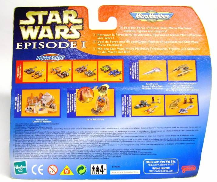 Episode I Collection IV STAR WARS Micro Machines Set 
