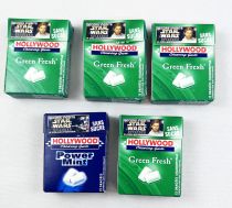 Star Wars Episode II - Set of 5  Hollywood Chewing Gums boxes (2001) 