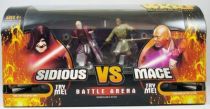 Hasbro Star Wars Revenge of the Sith Sidious vs Mace Battle Arena Brand New! 