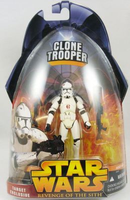Hasbro Star Wars Revenge of the Sith Target Exclusive Clone Trooper Action Figure for sale online 