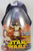 Star Wars Episode III (Revenge of the Sith) - Hasbro - Obi-Wan Kenobi (Slashing Attack #1)
