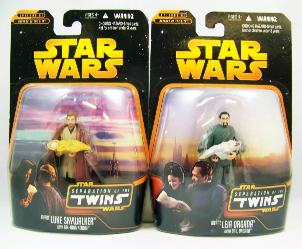 thumbnail image 2 of Star Wars Episode III Revenge Of The Sith Separation Of The Twins Action Figure 2 of 12