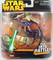 Star Wars Episode III (Revenge of the Sith) - Hasbro - Yoda & Can-Cell (Fly into Battle)