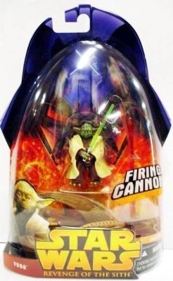 Revenge of the Sith Yoda Firing Cannon Action Figure for sale online Hasbro Star Wars 