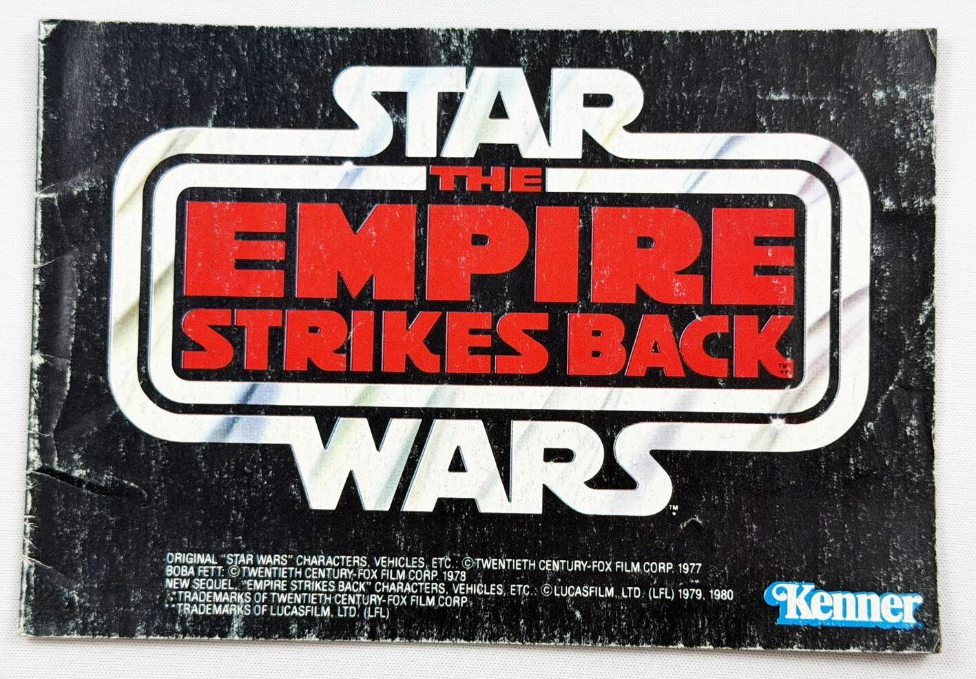 Inceert Star Wars ESB 1979-80 - Kenner - Insert Booklet Catalog