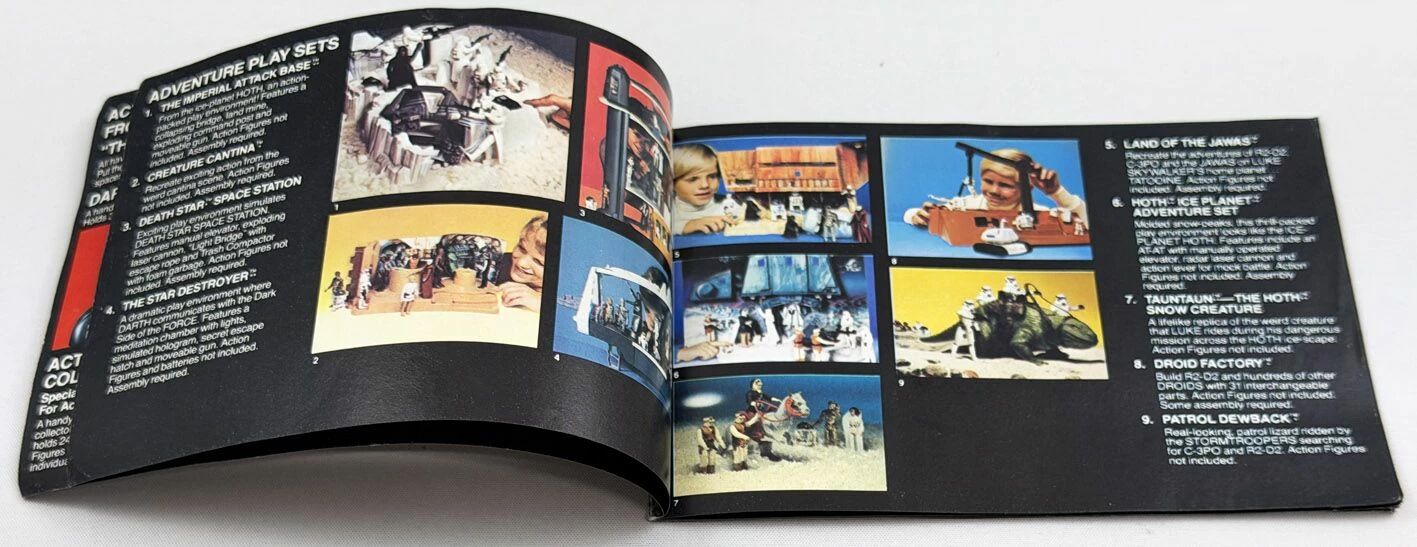Inceert Star Wars ESB 1979-80 - Kenner - Insert Booklet Catalog