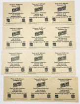 Star Wars ESB 1980 - Burger King / Coca Cola Promotional Trading Cards (Set de 48 images) 