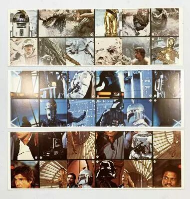 Star Wars ESB 1980 - Burger King / Coca Cola Promotional Trading Cards (Set of 36 cards)