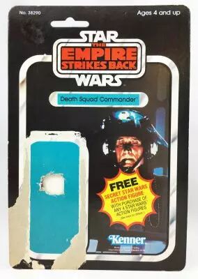 Star Wars ESB 1980 - Kenner 21Back - Death Squad Commander (Secret SW Figure Offer)