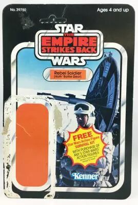 Star Wars ESB 1980 - Kenner 41Back - Rebel Soldier Hoth Battle Gear (Survival Kit offer)