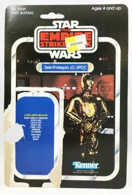 Star Wars ESB 1980 - Kenner 41Back - See-Threepio (C-3PO