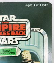 Star Wars ESB 1980 - Palitoy 30back A - Bossk \ Bounty Hunter\  (Miro-Meccano Archives)