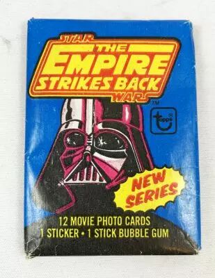 Star Wars ESB 1980 - Topps Trading (Series 2) Cards Wax Pack