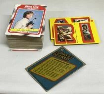 Star Wars ESB 1980 - Topps Trading Cards (Series 1 \ Red\ ) Set de 102 Cartes + 13 Stickers