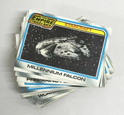 Star Wars ESB 1980 - Topps Trading Cards (Series 2 \ Blue\ ) Set de 51 Cartes 
