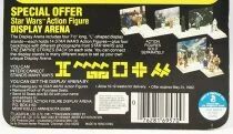 Star Wars ESB 1981 - Kenner - Action Figure Display Arena (Mail Away)