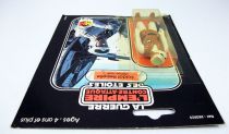 Star Wars L\'Empire Contre-attaque 1980 - Meccano - Soldat Rebelle Tenue Hoth (Rebel Soldier) carte carrée 20-C cardback