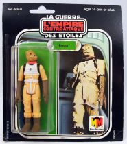 Star Wars L\'Empire Contre-attaque 1981 - Meccano - Bossk - carte carrée 18-back Pilot Run