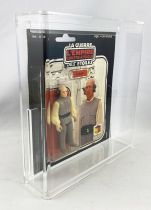 Star Wars L\'Empire Contre-attaque 1981 - Meccano - Lobot - carte carrée 18-back Pilot Run