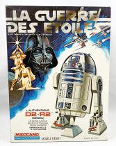 Star Wars La Guerre des Etoiles - L\'authentique D2-R2 (Dédeu) - Modèle Réduit - Meccano 1978 (occasion boite)