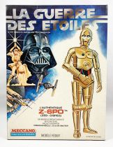 Star Wars La Guerre des Etoiles - L\'authentique Z-6PO (Zed-Cispeo) - Modèle Reduit - Meccano 1978 (occasion boite)