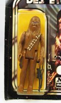 Star Wars La Guerre des Etoiles 1979 - Meccano - Chiquetaba (Chewbacca) carte carrée 20-A card Pilot Run