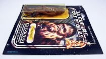 Star Wars La Guerre des Etoiles 1979 - Meccano - Chiquetaba (Chewbacca) square card 20-A cardb