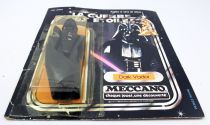 Star Wars La Guerre des Etoiles 1979 - Meccano - Dark Vador (Darth Vader) carte carrée 20-A Pilot Run