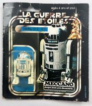 Star Wars La Guerre des Etoiles 1979 - Meccano - Dedeu (R2-D2) square card 20-A cardback