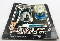 Star Wars La Guerre des Etoiles 1979 - Meccano - Dedeu (R2-D2) square card 20-A cardback