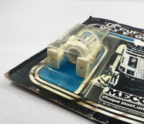Star Wars La Guerre des Etoiles 1979 - Meccano - Dedeu (R2-D2) square card 20-A cardback