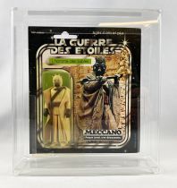 Star Wars La Guerre des Etoiles 1979 - Meccano - L\'homme des Sables (Sand People) carte carrée 20-A card Pilot Run