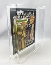 Star Wars La Guerre des Etoiles 1979 - Meccano - L\'homme des Sables (Sand People) carte carrée 20-A card Pilot Run