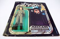 Star Wars La Guerre des Etoiles 1979 - Meccano - Le Cdt de l\'Etoile Noire (Death Squad Commander) carte carrée 20-A Pilot Run