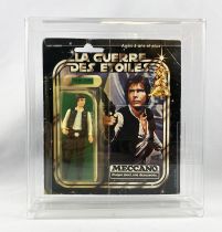 Star Wars La Guerre des Etoiles 1979 - Meccano - Yan Solo (Han Solo) - square card 20-A cardback