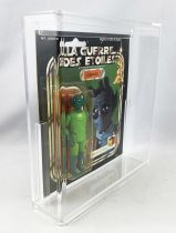 Star Wars La Guerre des Etoiles 1981 - Meccano - Greedo - carte carrée 20-C cardback