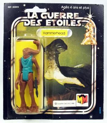 Star Wars La Guerre des Etoiles 1981 - Meccano - Hammerhead - carte carr�e 20-C cardback