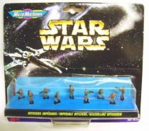 Star Wars MicroMachines - Imperial Officers - Galoob-Ideal