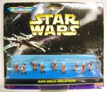 Star Wars MicroMachines - Rebel Pilots - Galoob-Ideal