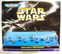 Star Wars MicroMachines - Rebel Soldiers - Galoob-Ideal