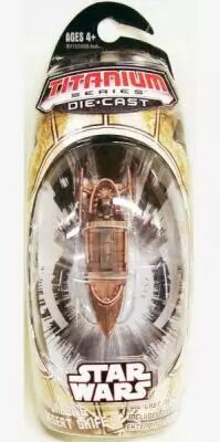Star Wars MicroMachines Titanium Series Die Cast - Jabba Desert Skiff