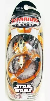 Star Wars MicroMachines Titanium Series Die Cast - Saesee Tiin\'s Starfighter