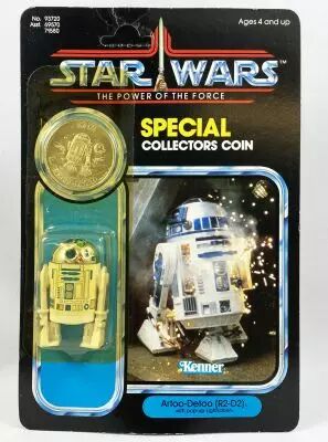 Star Wars POTF 1984 - Kenner - Artoo-Detoo (R2-D2) with pop-up Lightsaber