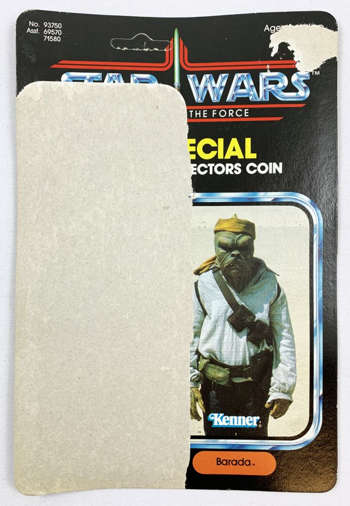Star Wars POTF 1984 - Kenner - Barada (Card Back)