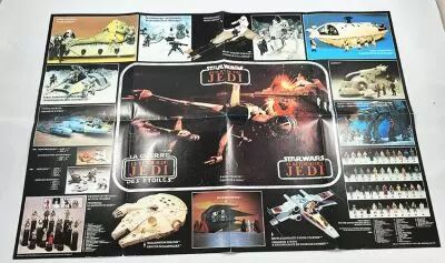 Star Wars Retour du Jedi Trilogo 1983 - Kenner - Catalogue-Poster