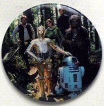 Star Wars Return of the Jedi 1983 - Set of 12 Buttons