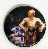 Star Wars Return of the Jedi 1983 Button - R2-D2 & C-3PO