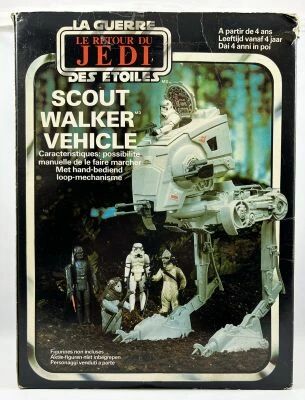 Star Wars ROTJ (Bilogo) - Miro-Meccano - Scout Walker (mint in box)
